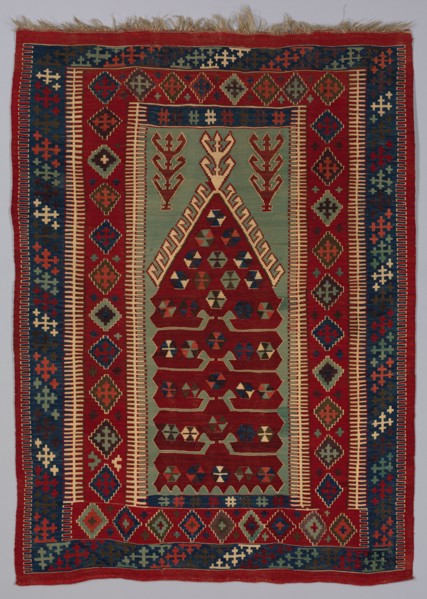 Carpet (Kilim), late 19th-early 20th century. Turkey, Anatolia, late 19th-early 20th century.