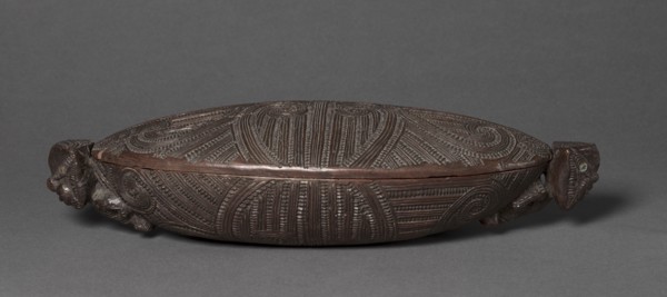 Treasure Box (Wakahuia), 1800s. Polynesia, New Zealand, Maori people, 19th century. Wood with