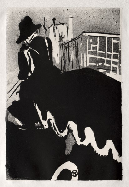 Ultime Ballade, 1893. Henri de Toulouse-Lautrec (French, 1864-1901). Lithograph