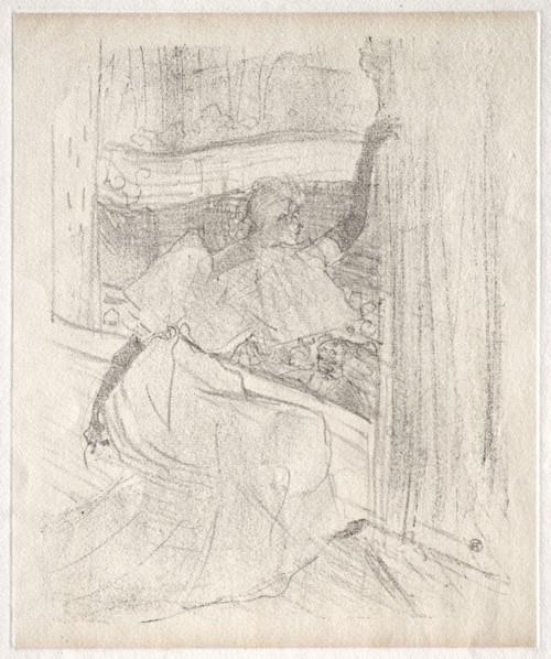 Yvette Guilbert:  Saluant le public, 1898. Henri de Toulouse-Lautrec (French, 1864-1901).