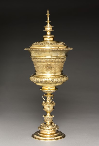 Standing Cup, mid-late 1500s. After a design by Virgilius Solis (German, 1514-1562). Gilt silver;