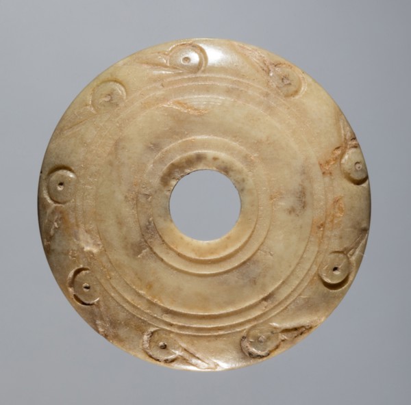Spindle Whorl, 700s - 900s. Iran, early Islamic period, 8th - 10th century. Bone, incised; overall: