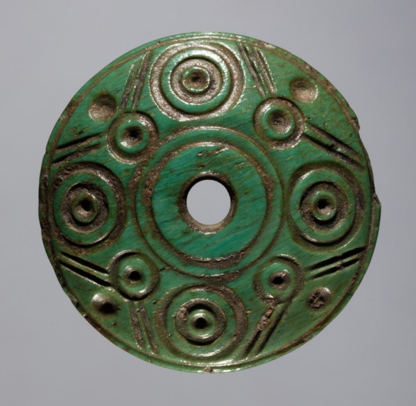Spindle Whorl, 700s - 900s. Iran, early Islamic period, 8th - 10th century. Bone, incised; overall: