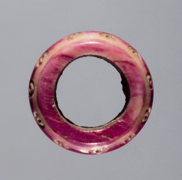 Spindle Whorl, 700s - 900s. Iran, early Islamic period, 8th - 10th century. Bone, incised; overall: