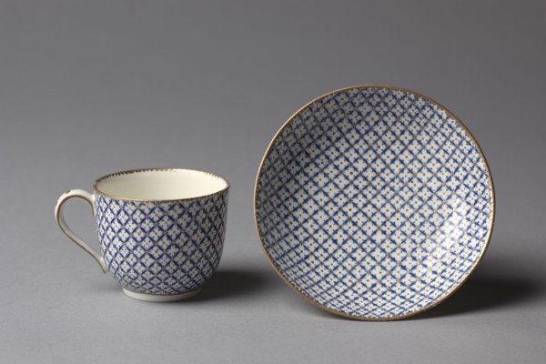 Cup and Saucer, c. 1760-1770. France, Chantilly, 18th century. Porcelain; overall: 6.1 cm (2 3/8 in