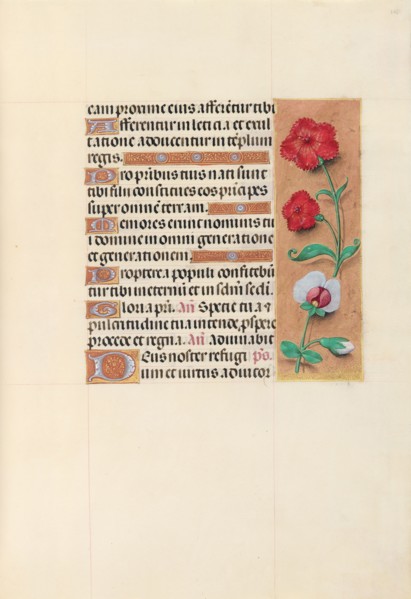 Hours of Queen Isabella the Catholic, Queen of Spain:  Fol. 105r, c. 1500. And associates Master of
