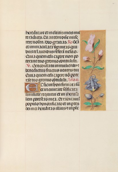 Hours of Queen Isabella the Catholic, Queen of Spain:  Fol. 111r, c. 1500. And associates Master of