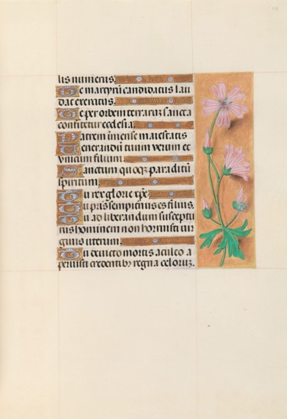 Hours of Queen Isabella the Catholic, Queen of Spain:  Fol. 113r, c. 1500. And associates Master of