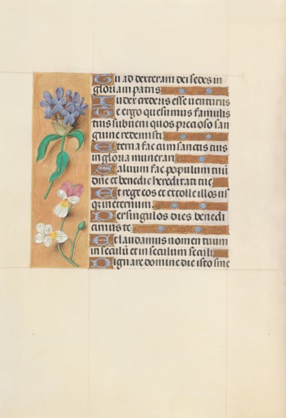 Hours of Queen Isabella the Catholic, Queen of Spain:  Fol. 113v, c. 1500. And associates Master of