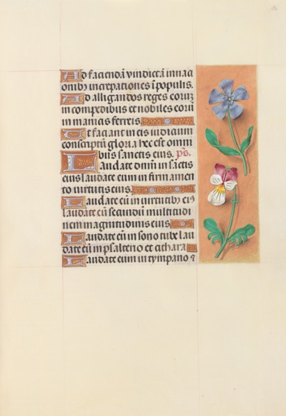 Hours of Queen Isabella the Catholic, Queen of Spain:  Fol. 122r, c. 1500. And associates Master of