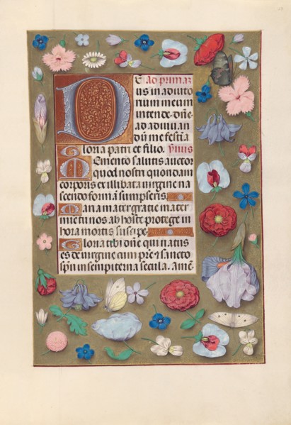 Hours of Queen Isabella the Catholic, Queen of Spain:  Fol. 127r, c. 1500. And associates Master of