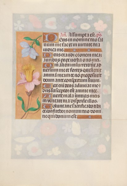 Hours of Queen Isabella the Catholic, Queen of Spain:  Fol. 127v, c. 1495-1500. And associates