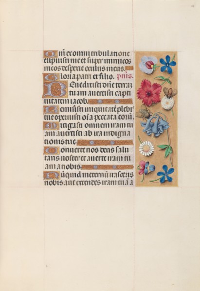 Hours of Queen Isabella the Catholic, Queen of Spain:  Fol. 128r, c. 1495-1500. And associates