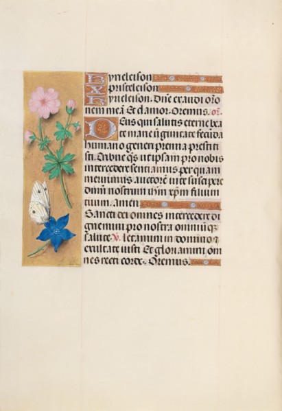 Hours of Queen Isabella the Catholic, Queen of Spain:  Fol. 134v, c. 1500. And associates Master of