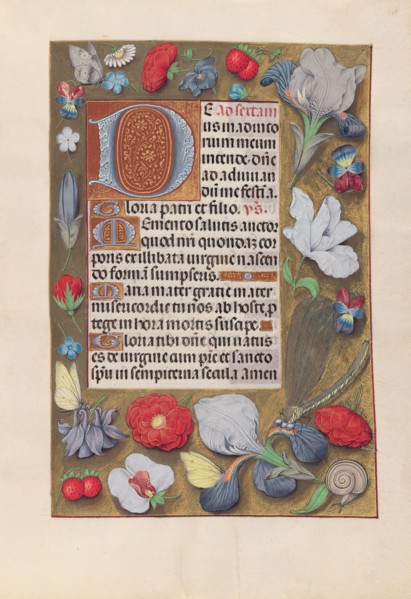 Hours of Queen Isabella the Catholic, Queen of Spain:  Fol. 137r, c. 1500. And associates Master of
