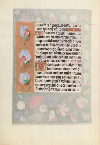 Hours of Queen Isabella the Catholic, Queen of Spain:  Fol. 15v, c. 1500. And associates Master of