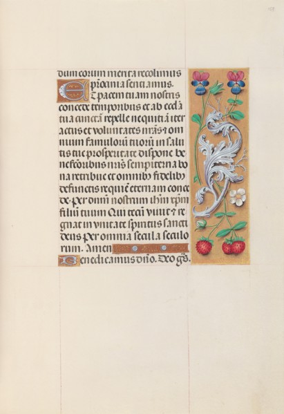Hours of Queen Isabella the Catholic, Queen of Spain:  Fol. 153r, c. 1500. And associates Master of
