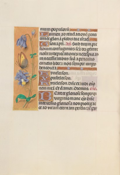 Hours of Queen Isabella the Catholic, Queen of Spain:  Fol. 157v, c. 1500. And associates Master of