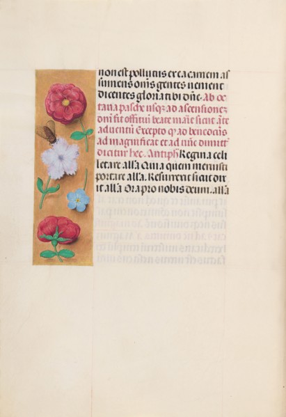 Hours of Queen Isabella the Catholic, Queen of Spain:  Fol. 166v, c. 1495-1500. And associates