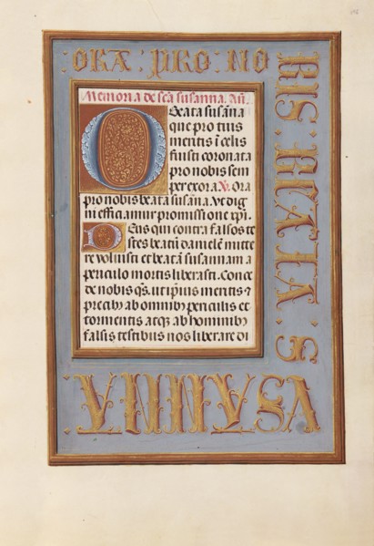 Hours of Queen Isabella the Catholic, Queen of Spain:  Fol. 196r, c. 1500. And associates Master of