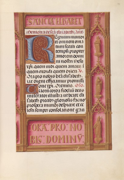 Hours of Queen Isabella the Catholic, Queen of Spain:  Fol. 198r, c. 1500. And associates Master of