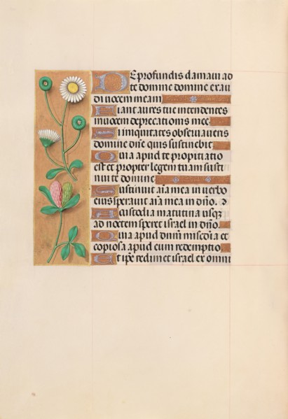 Hours of Queen Isabella the Catholic, Queen of Spain:  Fol. 208v, c. 1495-1500. And associates