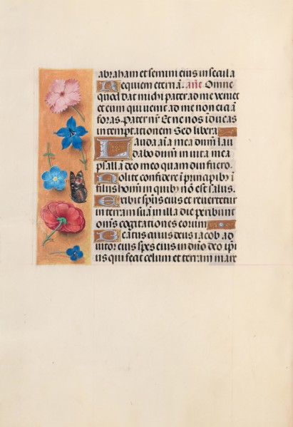 Hours of Queen Isabella the Catholic, Queen of Spain:  Fol. 224v, c. 1495-1500. And associates