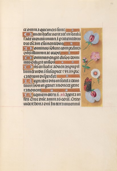 Hours of Queen Isabella the Catholic, Queen of Spain:  Fol. 225r, c. 1500. And associates Master of