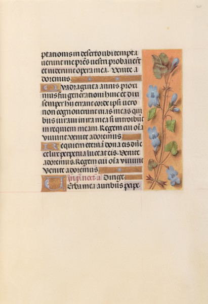 Hours of Queen Isabella the Catholic, Queen of Spain:  Fol. 227r, c. 1500. And associates Master of