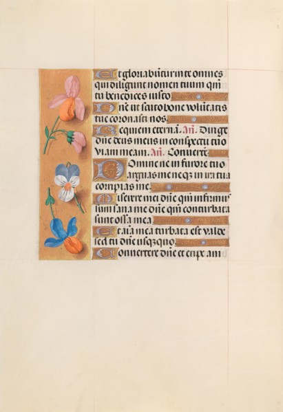 Hours of Queen Isabella the Catholic, Queen of Spain:  Fol. 228v, c. 1495-1500. And associates