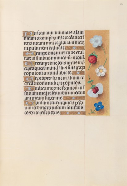 Hours of Queen Isabella the Catholic, Queen of Spain:  Fol. 230r, c. 1500. And associates Master of