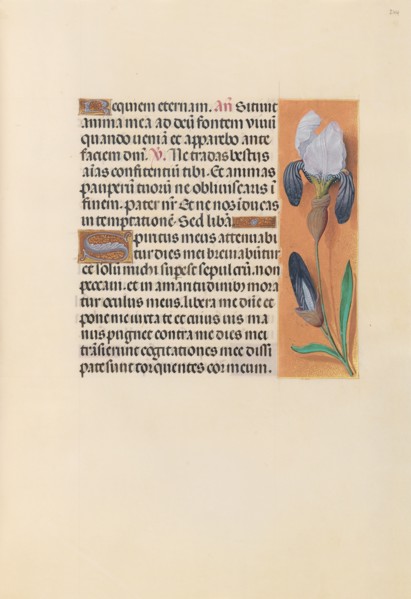 Hours of Queen Isabella the Catholic, Queen of Spain:  Fol. 244r, c. 1500. And associates Master of