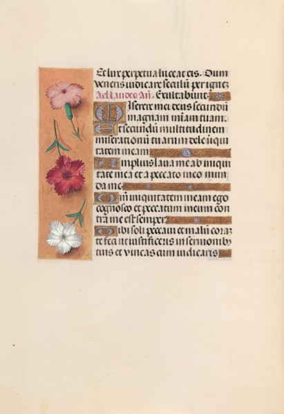 Hours of Queen Isabella the Catholic, Queen of Spain:  Fol. 246v, c. 1495-1500. And associates