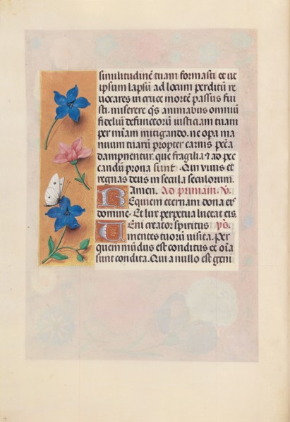 Hours of Queen Isabella the Catholic, Queen of Spain:  Fol. 25v, c. 1500. And associates Master of