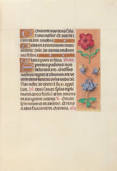 Hours of Queen Isabella the Catholic, Queen of Spain:  Fol. 36r, c. 1500. And associates Master of