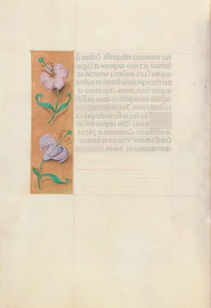 Hours of Queen Isabella the Catholic, Queen of Spain:  Fol. 49v, c. 1500. And associates Master of