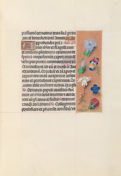 Hours of Queen Isabella the Catholic, Queen of Spain:  Fol. 54r, c. 1500. And associates Master of