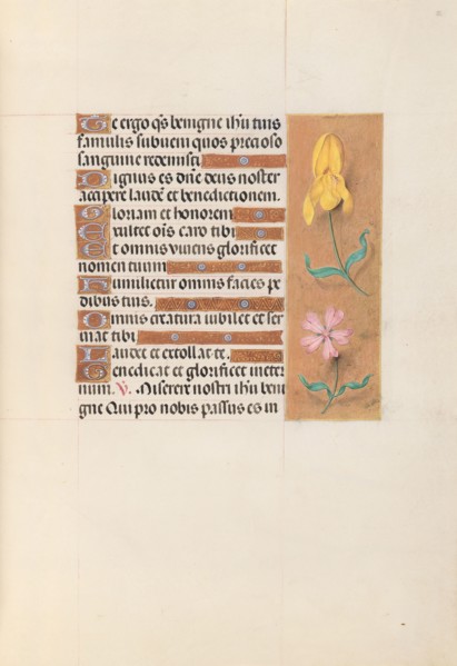 Hours of Queen Isabella the Catholic, Queen of Spain:  Fol. 56r, c. 1500. And associates Master of