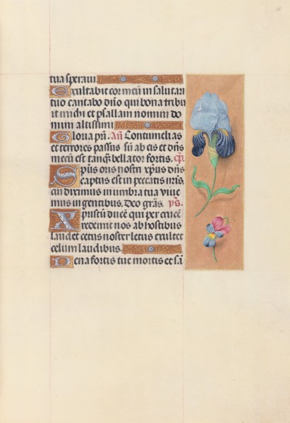 Hours of Queen Isabella the Catholic, Queen of Spain:  Fol. 58r, c. 1500. And associates Master of