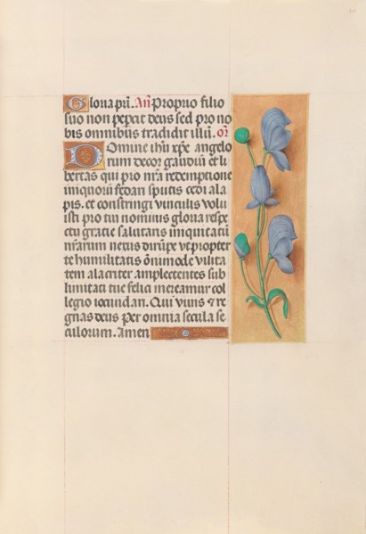 Hours of Queen Isabella the Catholic, Queen of Spain:  Fol. 60r, c. 1495-1500. And associates