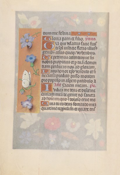 Hours of Queen Isabella the Catholic, Queen of Spain:  Fol. 61v, c. 1500. And associates Master of