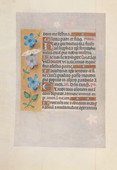Hours of Queen Isabella the Catholic, Queen of Spain:  Fol. 63v, c. 1500. And associates Master of