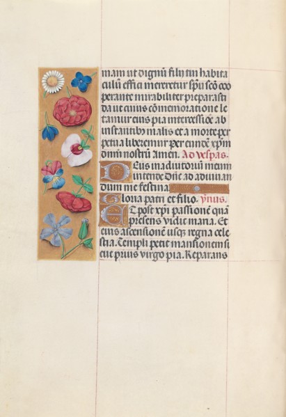 Hours of Queen Isabella the Catholic, Queen of Spain:  Fol. 84v, c. 1500. And associates Master of