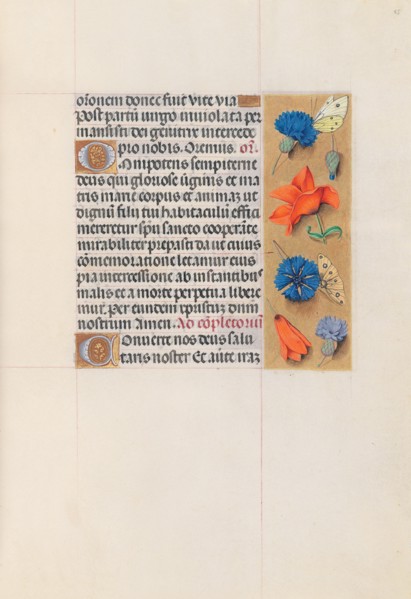 Hours of Queen Isabella the Catholic, Queen of Spain:  Fol. 85r, c. 1500. And associates Master of