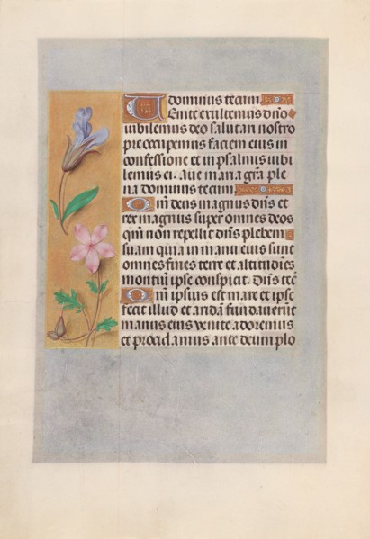 Hours of Queen Isabella the Catholic, Queen of Spain:  Fol. 98v, c. 1500. And associates Master of
