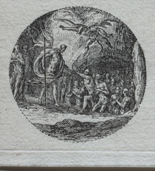 The Mysteries of the Passion:  The Descent into Limbo. Jacques Callot (French, 1592-1635). Etching