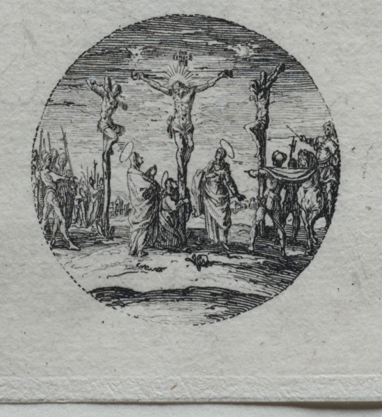 The Mysteries of the Passion:  The Descent from the Cross. Jacques Callot (French, 1592-1635).
