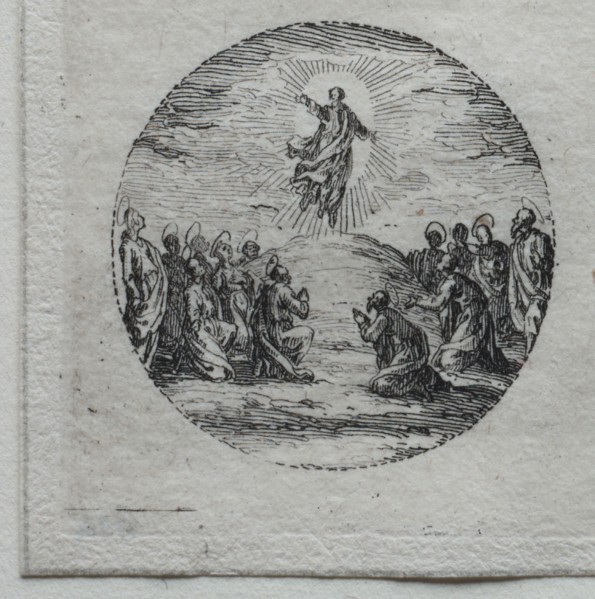 The Mysteries of the Passion:  The Resurrection. Jacques Callot (French, 1592-1635). Etching