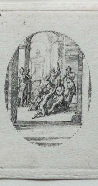 The Mysteries of the Passion:  Christ Crowned with Thorns. Jacques Callot (French, 1592-1635).