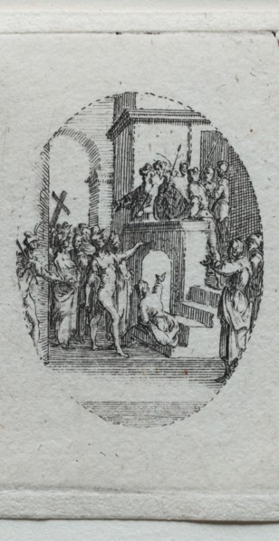 The Mysteries of the Passion:  Christ Presented to the People. Jacques Callot (French, 1592-1635).